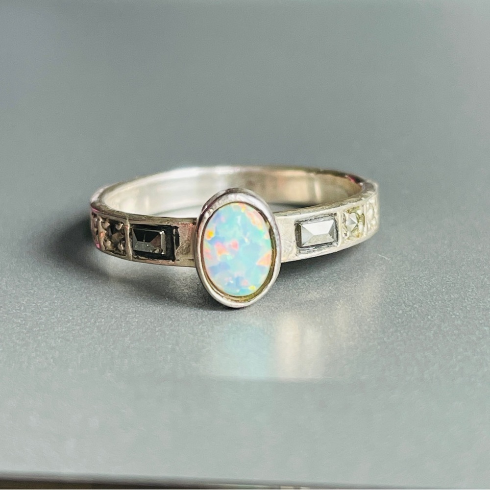 Vintage Sterling Silver Rings With Gemstones STARTING AT $15 EACH 💍 ask … - Picture 4 of 17